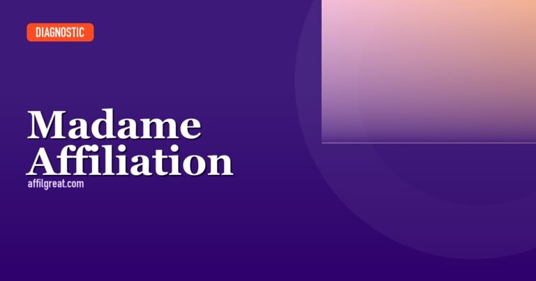 Programme d&rsquo;affiliation qui stagne ? La vraie raison